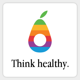 THINK HEALTHY Sticker